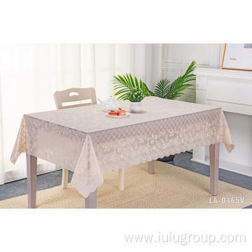 Home Beautiful Printed Lace Tablecloth PVC Table Cloth